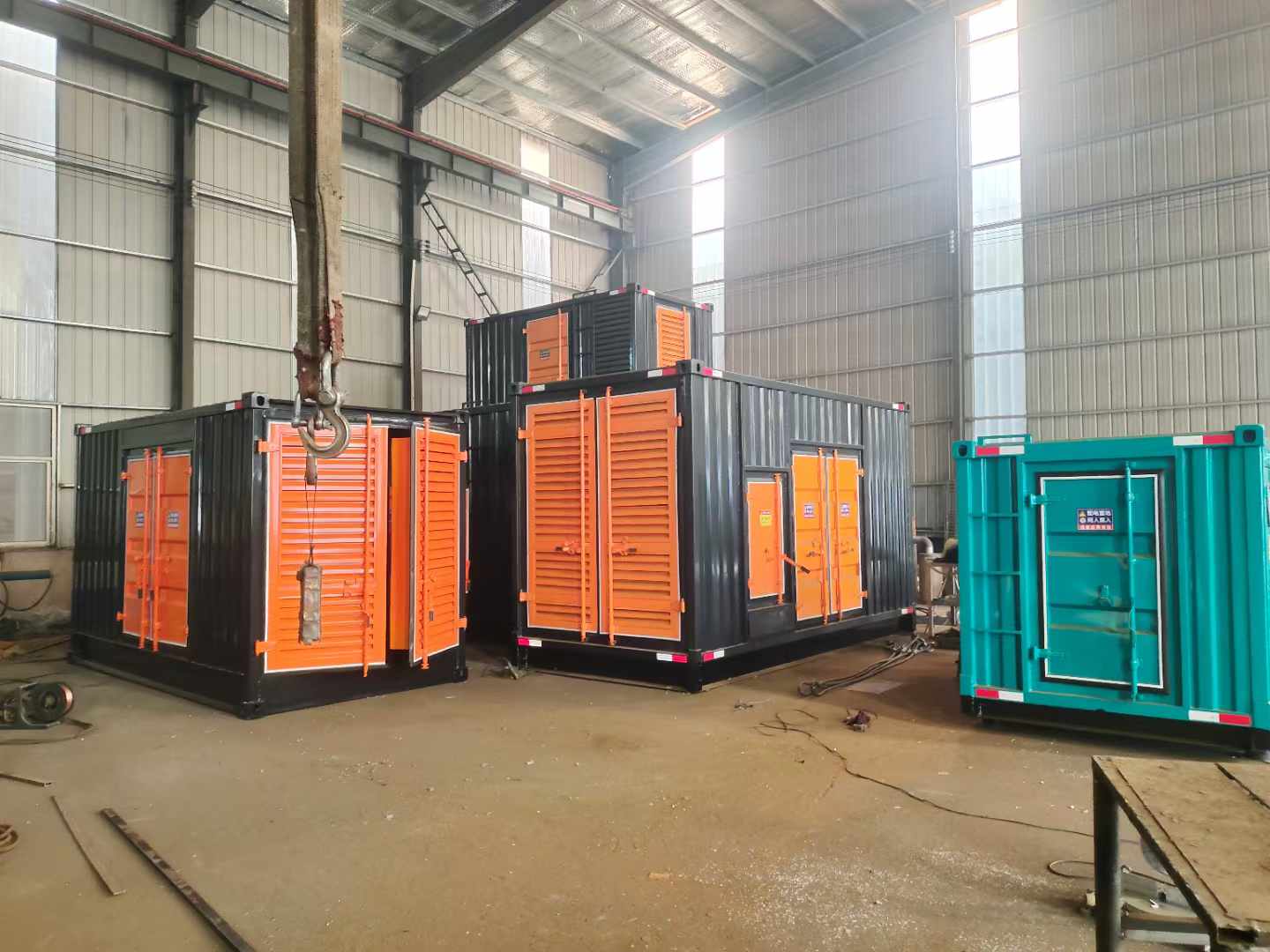 于田500kw柴油发电机组可以带动多少功率设备？